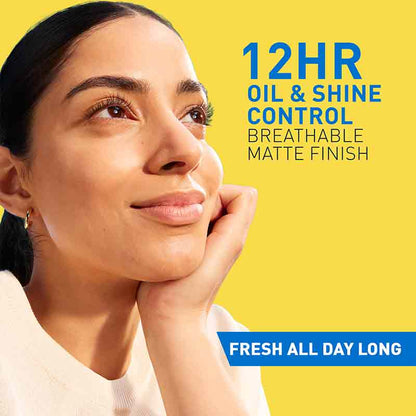 CeraVe Invisible Dry Touch Mattifying Fluid Face Sunscreen SPF 50