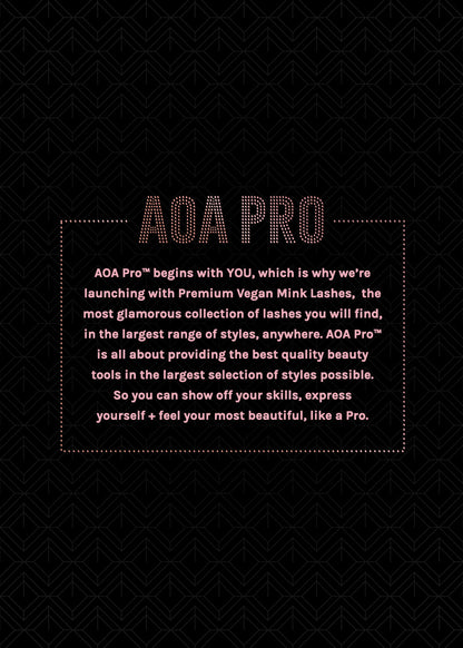 AOA Pro Magnetic Eyeshadow Palette - Black Large