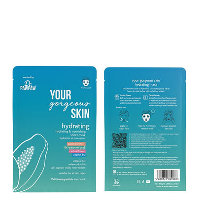 Dr Paw Paw Your Gorgeous Skin Hydrating Sheet Mask Discontinued