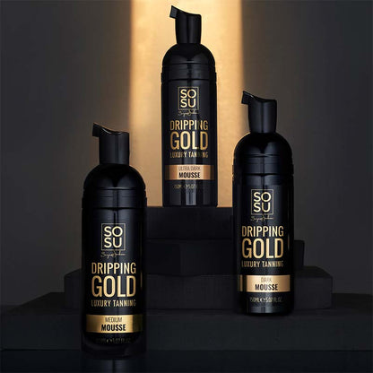 Dripping Gold Luxury Tanning Mousse - Dark