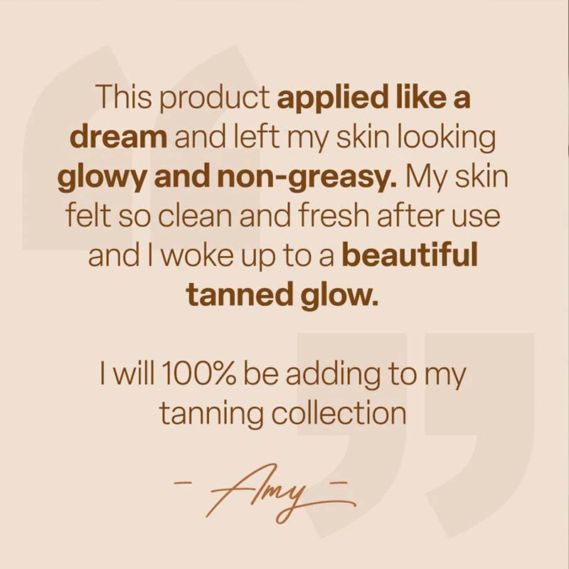 Dripping Gold Sleep Mask Overnight Face Tan with Hyaluronic Acid