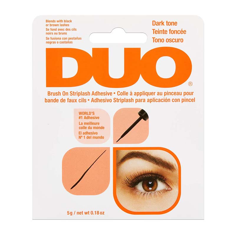 DUO Brush on Striplash Adhesive with Vitamins Dark