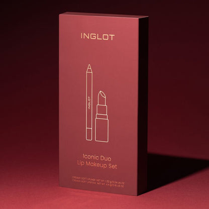 Inglot Iconic Duo Lip Makeup Set