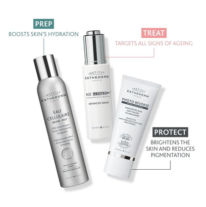 Institut Esthederm Photo Reverse Brightening Protective Anti-Dark Spots Face Care SPF 50+