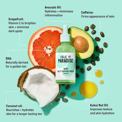 Isle Of Paradise Self-Tanning Body Drops
