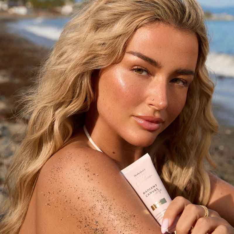 KASH Beauty x Charleen Radiant Canvas Bronze Primer SPF 30