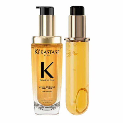 Kérastase Elixir Ultime Huile Originale Hair Oil with 75ml Refill For Dull Hair
