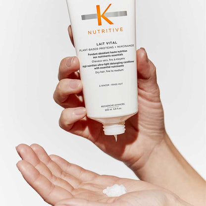 Kérastase Nutritive Hydrating Shampoo, Conditioner + FREE Anti-Frizz Blow Dry Milk