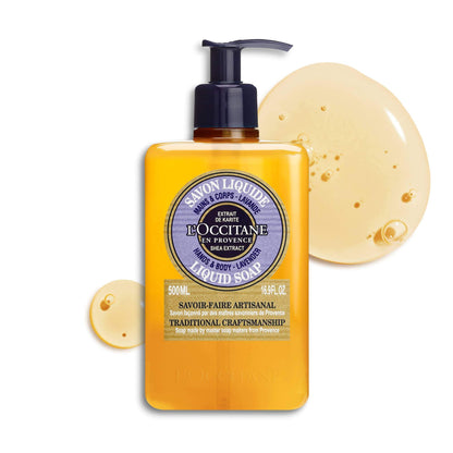 L'OCCITANE Shea Lavender Hands & Body Liquid Soap