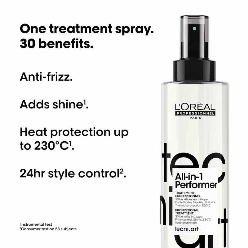 L'Oreal Professionnel Tecni.ART All in 1 Performer Multi-benefit Spray 30 Benefits