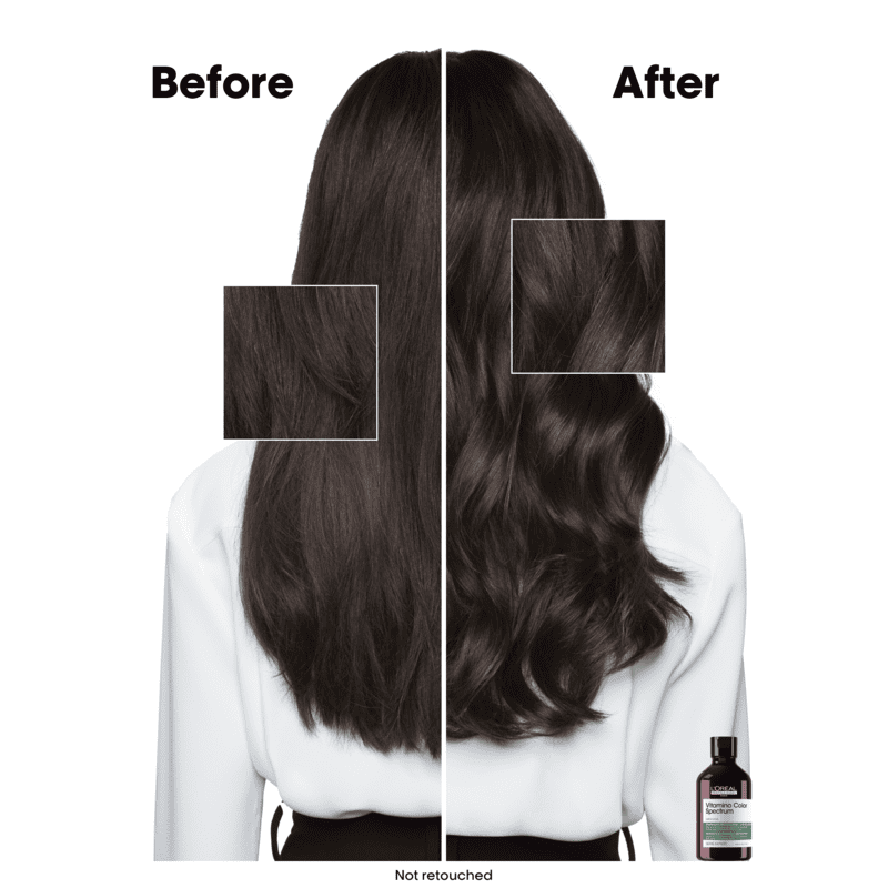 L'Oréal Professionnel Vitamino Color Spectrum Green Tinted Shampoo - Dark Brown Coloured Hair